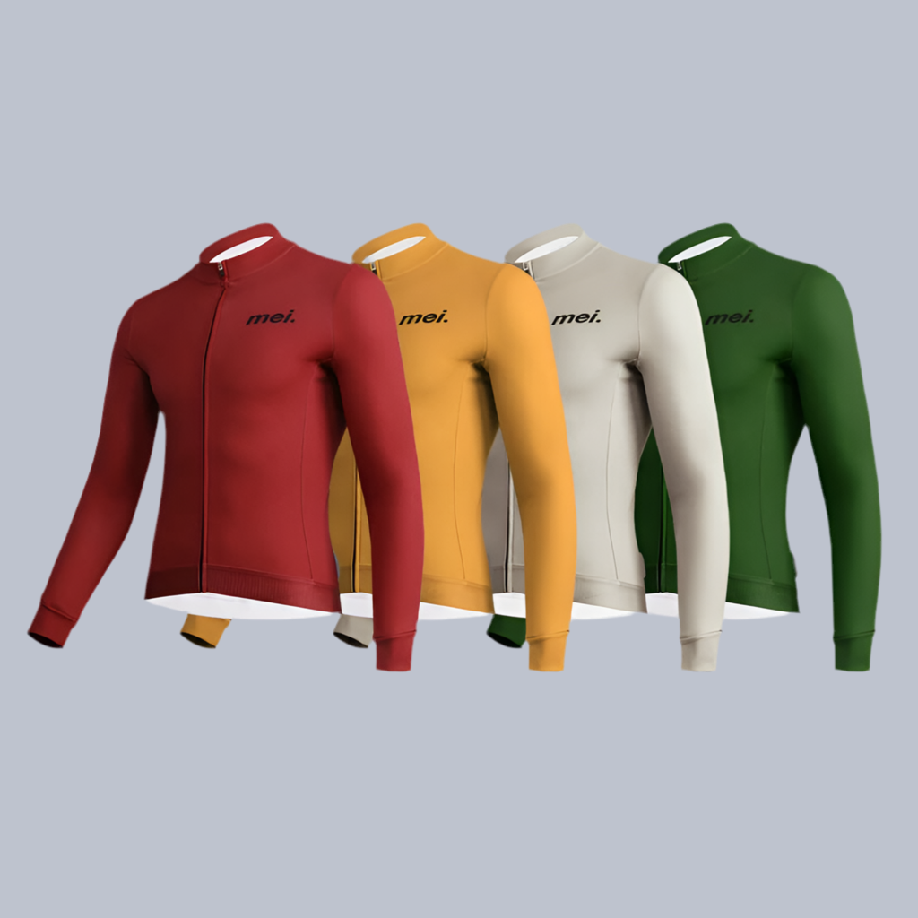 All NEW Men's Long Sleeves Thermo Mcycle Jersey.