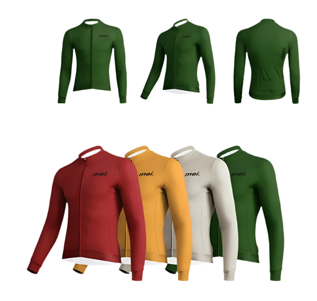 All NEW Men's Long Sleeves Thermo Mcycle Jersey.