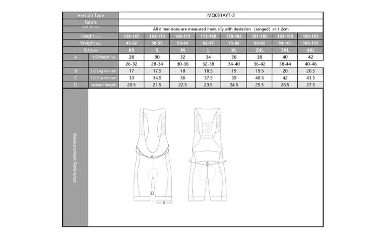 2024 Mei Men's BibS Edition.